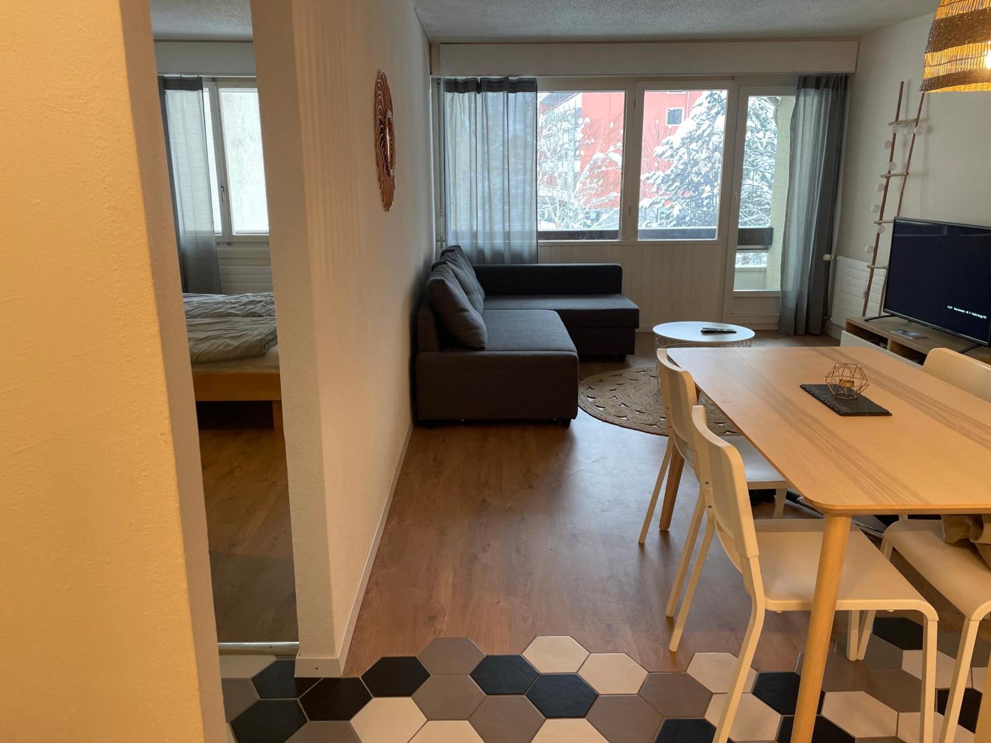 Super Central - Appartement 2,5Pcs A Leukerbad Eksteriør billede
